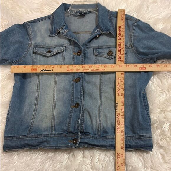 Denim Blue Women's Jacket - Picture 2 of 5